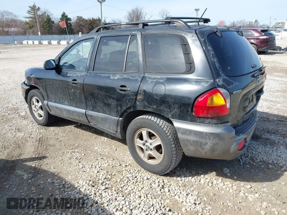 2004 Hyundai Santa Fe GLS with VIN KM8SC13E64U742880, listed as a IAAI auction lot 41764097 with 126,559 mi miles. Bid and sale history available at carsss.com. Image 3.