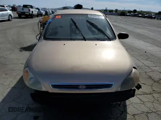 2002 Kia Rio with VIN KNADC123826190150, listed as a Copart auction lot 52949735 with 139,234 mi miles and Clean Title. Bid and sale history available at carsss.com. Image 5.