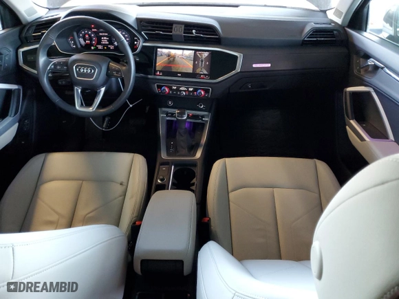2023 Audi Q3 S line Premium Plus with VIN WA1EECF39P1058603, listed as a Copart auction lot 42395745 with 11,353 mi miles and Salvage Title. Bid and sale history available at carsss.com. Image 8.