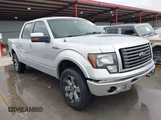 2012 Ford F-150 XL with VIN 1FTFW1CF7CKE18255, listed as a IAAI auction lot 41506688 with 243,624 mi miles. Bid and sale history available at carsss.com. Image 1.