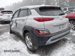 2022 Hyundai Kona SE with VIN KM8K2CAB3NU808567, listed as a IAAI auction lot 41562472 with Not provided miles and . Bid and sale history available at DreamBid. Image 3.