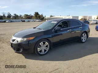 2010 Acura TSX with VIN JH4CU4F40AC001778, listed as a Copart auction lot 46250955 with 140,568 mi miles and Salvage Title. Bid and sale history available at carsss.com. Image 1.