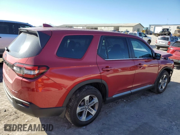 2024 Honda Pilot EX-L 7 Passenger with VIN 5FNYG1H56RB025469, listed as a Copart auction lot 85899674 with 13,877 mi miles and Salvage Title. Bid and sale history available at carsss.com. Image 3.