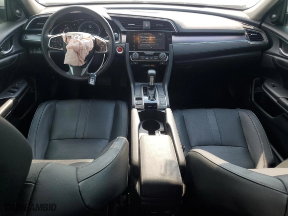 2017 Honda Civic Sedan Touring with VIN 19XFC1F98HE018889, listed as a Copart auction lot 66305154 with 58,571 mi miles and Salvage Title. Bid and sale history available at carsss.com. Image 8.