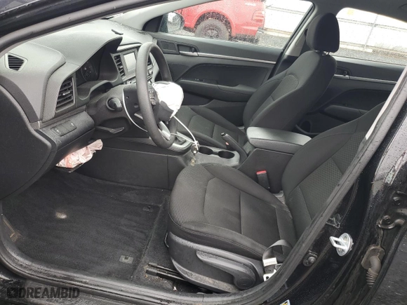 2019 Hyundai Elantra SE with VIN 5NPD74LF8KH445967, listed as a Copart auction lot 51667045 with 67,455 mi miles and Salvage Title. Bid and sale history available at carsss.com. Image 7.