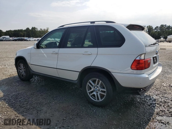 2005 BMW X5 3.0i with VIN 5UXFA13545LY18548, listed as a Copart auction lot 72833354 with 128,025 mi miles and Salvage Title. Bid and sale history available at carsss.com. Image 2.