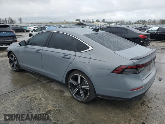 2024 Honda Accord Sport с VIN 1HGCY2F57RA017889, выставлен на аукционе Copart как лот 48557025 с пробегом 33 392 миль миль и Списание • Salvage title. История ставок и продаж доступна на DreamBid. Изображение 2.