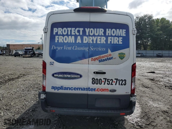 2018 Ford Transit with VIN 1FTYE1CM2JKA74311, listed as a Copart auction lot 73213294 with 94,924 mi miles and Salvage Title. Bid and sale history available at DreamBid. Image 6.