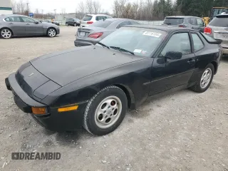 1987 Porsche 944 z VIN WP0AB0944HN473323, wystawiony jako Copart lot #81116104 z przebiegiem 121 255 mil mil oraz Czysty tytuł • Clean title. Historia ofert i sprzedaży dostępna na DreamBid. Obrazek 1.