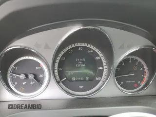 2011 Mercedes-Benz C 300 Sport with VIN WDDGF8BB8BR140117, listed as a Copart auction lot 53452895 with 137,509 mi miles and Salvage title. Bid and sale history available at DreamBid. Image 9.