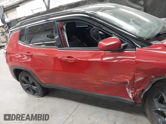 2021 Jeep Compass Altitude with VIN 3C4NJCBB4MT587363, listed as a IAAI auction lot 42540626 with 85,683 mi miles and . Bid and sale history available at DreamBid. Image 12.