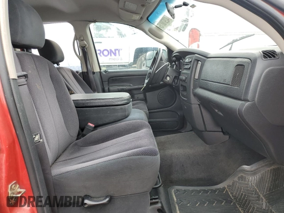2004 Dodge Ram 2500 SLT with VIN 3D7KA28C94G272361, listed as a Copart auction lot 42978815 with 0 mi miles and Salvage Title. Bid and sale history available at carsss.com. Image 5.