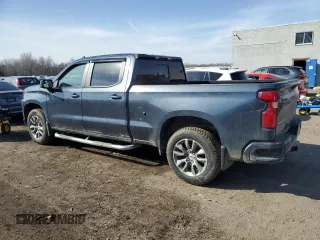 2021 Chevrolet Silverado 1500 RST with VIN 1GCUYEEL8MZ213046, listed as a Copart auction lot 46525415 with 59,671 mi miles and Salvage Title. Bid and sale history available at carsss.com. Image 2.