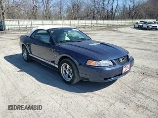2002 Ford Mustang Deluxe with VIN 1FAFP44482F117034, listed as a Copart auction lot 50332965 with 95,923 mi miles and Salvage title. Bid and sale history available at DreamBid. Image 10.
