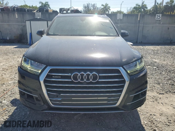 2017 Audi Q7 Premium Plus with VIN WA1LAAF74HD031710, listed as a Copart auction lot 52787805 with 57,298 mi miles and Salvage Title. Bid and sale history available at DreamBid. Image 5.