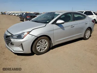2020 Hyundai Elantra SE with VIN 5NPD74LF7LH512575, listed as a Copart auction lot 51010395 with 51,399 mi miles and Clean Title. Bid and sale history available at carsss.com. Image 1.