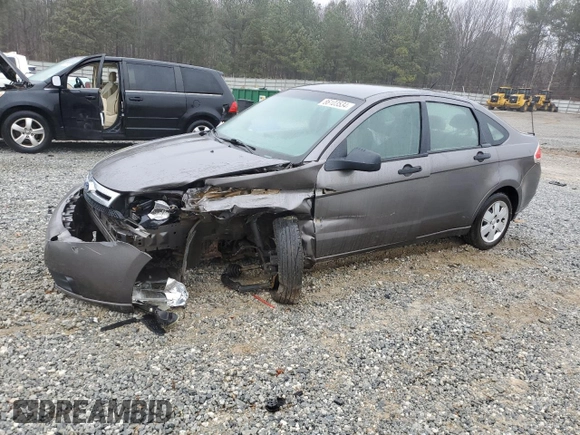 2011 Ford Focus S with VIN 1FAHP3EN0BW186861, listed as a Copart auction lot 86103534 with 191,383 mi miles and Salvage Title. Bid and sale history available at carsss.com. Image 1.
