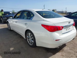2017 Infiniti Q50 3.0t Premium with VIN JN1EV7AP0HM735273, listed as a IAAI auction lot 41974059 with 82,824 mi miles. Bid and sale history available at carsss.com. Image 3.