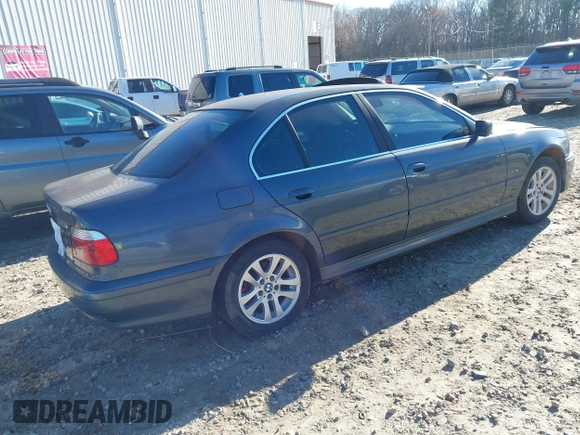 2001 BMW 5 Series 525i with VIN WBADT434X1GX21172, listed as a IAAI auction lot 41736793 with 145,750 mi miles and . Bid and sale history available at DreamBid. Image 4.