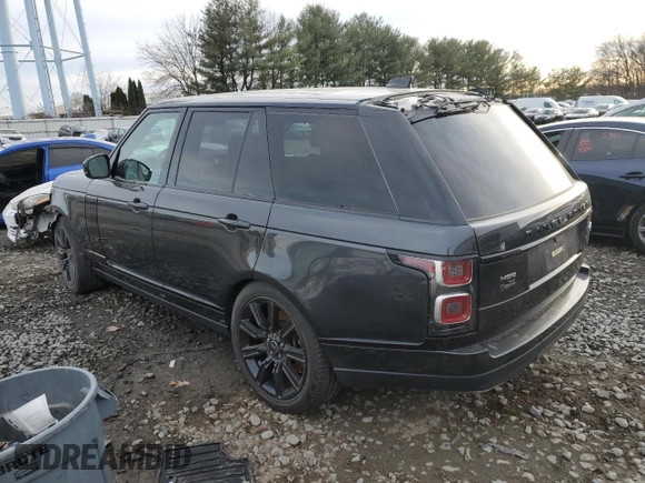 2021 Land Rover Range Rover Westminster z VIN SALGS2RU3MA447943, wystawiony jako Copart lot #87261774 z przebiegiem 42 813 mil mil oraz Szkoda całkowita • Salvage title. Historia ofert i sprzedaży dostępna na DreamBid. Obrazek 2.