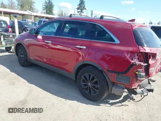 2017 Kia Sorento LX with VIN 5XYPGDA54HG195795, listed as a IAAI auction lot 42084385 with 116,959 mi miles and . Bid and sale history available at carsss.com. Image 3.