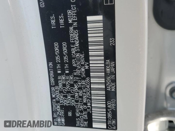 2024 Lexus NX 450h+ Luxury z VIN JTJHKCFZ0R2040386, wystawiony jako Copart lot #50497555 z przebiegiem 18 410 mil mil oraz Szkoda całkowita • Salvage title. Historia ofert i sprzedaży dostępna na DreamBid. Obrazek 13.