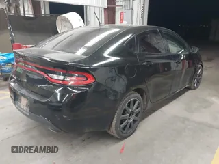 2015 Dodge Dart SXT with VIN 1C3CDFBB5FD406848, listed as a IAAI auction lot 41899903 with 196,332 mi miles. Bid and sale history available at carsss.com. Image 4.