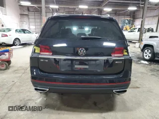 2021 Volkswagen Atlas SE with VIN 1V2HR2CA1MC538427, listed as a Copart auction lot 45491485 with 65,573 mi miles and Salvage title. Bid and sale history available at DreamBid. Image 6.