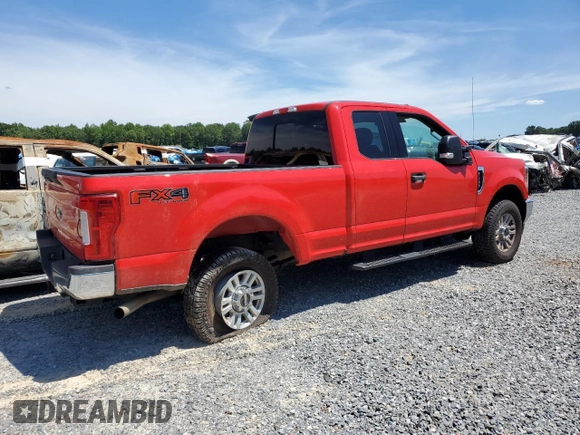 2019 Ford F-350 XL with VIN 1FT8X3B60KEC86911, listed as a Copart auction lot 62609834 with 48,549 mi miles and Salvage title. Bid and sale history available at DreamBid. Image 3.