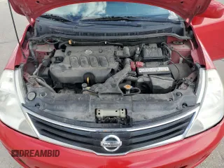 2010 Nissan Versa 1.8 SL with VIN 3N1BC1CP7AL447317, listed as a Copart auction lot 51685555 with 145,147 mi miles and Salvage Title. Bid and sale history available at carsss.com. Image 11.