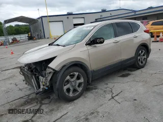 2019 Honda CR-V EX z VIN 2HKRW1H50KH502072, wystawiony jako Copart lot #57991165 z przebiegiem 133 920 mil mil oraz Szkoda całkowita • Salvage title. Historia ofert i sprzedaży dostępna na DreamBid. Obrazek 1.