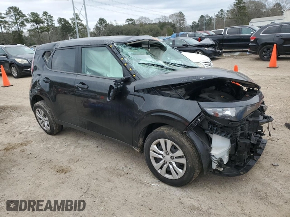 2023 Kia Soul LX with VIN KNDJ23AU6P7872671, listed as a Copart auction lot 45667415 with Not Provided miles and Salvage Title. Bid and sale history available at DreamBid. Image 4.