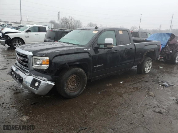 2014 GMC Sierra 1500 SLE with VIN 1GTV2UEC1EZ137817, listed as a Copart auction lot 47235595 with 151,047 mi miles and Clean Title. Bid and sale history available at carsss.com. Image 1.