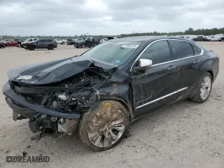 2016 Chevrolet Impala LTZ with VIN 2G1145S3XG9103335, listed as a Copart auction lot 51996345 with 0 mi miles and Salvage Title. Bid and sale history available at carsss.com. Image 1.