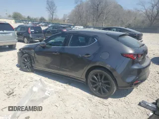 2023 Mazda 3 2.5 S Premium with VIN JM1BPAMM1P1601266, listed as a Copart auction lot 55724825 with 29,697 mi miles and Salvage Title. Bid and sale history available at carsss.com. Image 2.