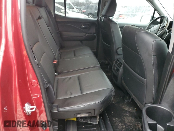 2022 Honda Ridgeline RTL-E with VIN 5FPYK3F73NB003767, listed as a Copart auction lot 44217335 with 40,039 mi miles and Salvage Title. Bid and sale history available at DreamBid. Image 10.