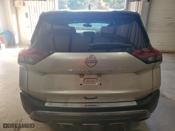 2022 Nissan Rogue SL with VIN JN8BT3CA8NW041880, listed as a Copart auction lot 83861134 with 0 mi miles and Salvage Title. Bid and sale history available at carsss.com. Image 6.