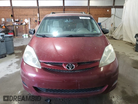 2006 Toyota Sienna CE with VIN 5TDZA23CX6S429447, listed as a Copart auction lot 55119025 with 213,494 mi miles and Clean Title. Bid and sale history available at carsss.com. Image 5.