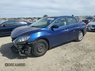 2019 Nissan Sentra S with VIN 3N1AB7AP5KY221978, listed as a Copart auction lot 52952205 with 110,953 mi miles and Salvage title. Bid and sale history available at DreamBid. Image 1.
