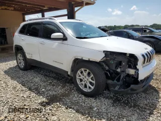 2018 Jeep Cherokee Latitude Plus with VIN 1C4PJLLB4JD540617, listed as a Copart auction lot 56713505 with 125,249 mi miles and Salvage title. Bid and sale history available at DreamBid. Image 4.