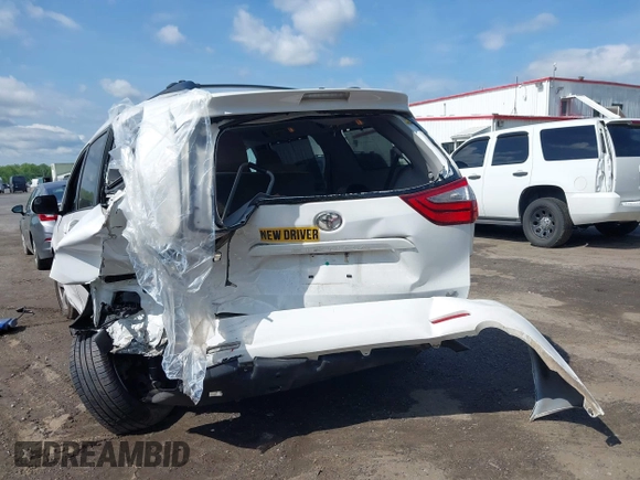 2017 Toyota Sienna LE Auto Access Seat with VIN 5TDKZ3DC7HS896262, listed as a IAAI auction lot 42147163 with 98,219 mi miles and . Bid and sale history available at DreamBid. Image 16.
