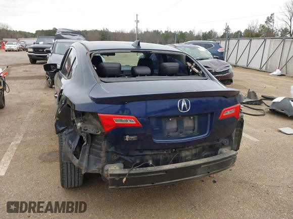 2014 Acura ILX with VIN 19VDE1F37EE013300, listed as a IAAI auction lot 41748115 with 122,732 mi miles. Bid and sale history available at carsss.com. Image 6.