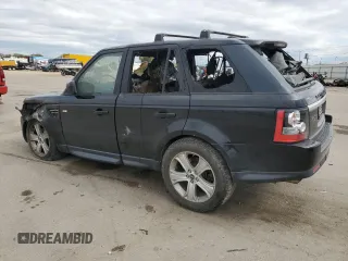 2013 Land Rover Range Rover Sport HSE Lux with VIN SALSK2D43DA783500, listed as a Copart auction lot 54438815 with Not Provided miles and Salvage Title. Bid and sale history available at DreamBid. Image 2.