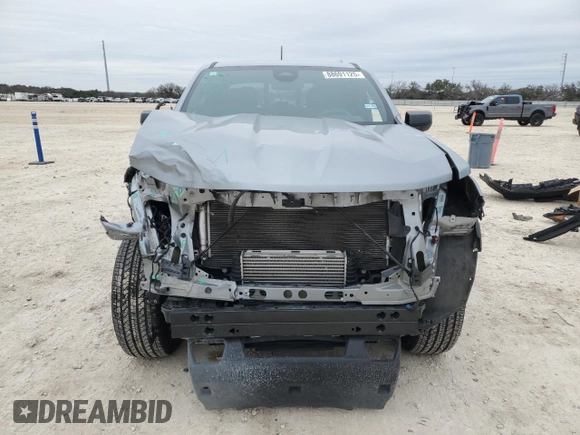2023 Chevrolet Colorado 2WD Work Truck with VIN 1GCPSBEK4P1268746, listed as a Copart auction lot 88691125 with 12,161 mi miles and Salvage title. Bid and sale history available at DreamBid. Image 5.