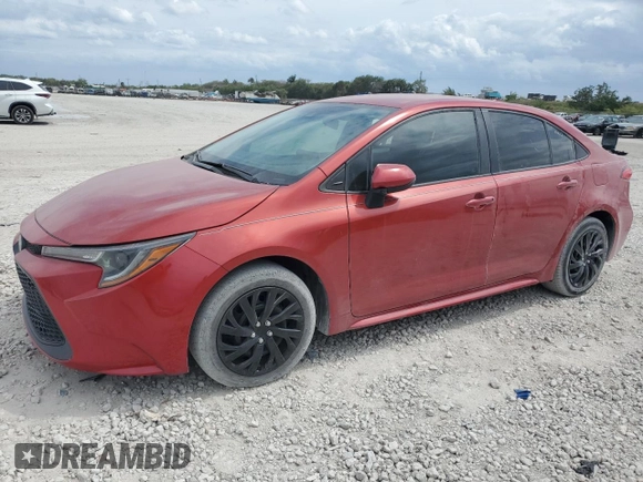 2021 Toyota Corolla LE with VIN 5YFEPMAE7MP146930, listed as a Copart auction lot 48510815 with 63,014 mi miles and Non Repairable. Bid and sale history available at carsss.com. Image 1.