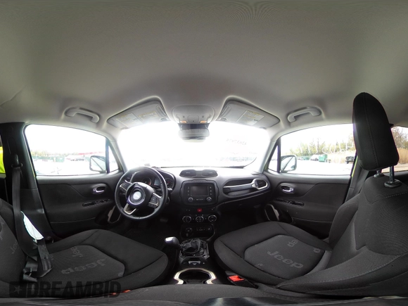 2017 Jeep Renegade Latitude with VIN ZACCJBBB1HPF11677, listed as a IAAI auction lot 42037975 with 58,527 mi miles. Bid and sale history available at carsss.com. Image 20.
