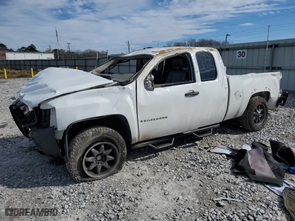 2009 Chevrolet Silverado 1500 Work Truck with VIN 1GCEK19069Z196320, listed as a Copart auction lot 46477195 with 0 mi miles and Salvage Title. Bid and sale history available at carsss.com. Image 1.