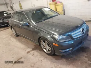 2013 Mercedes-Benz C 300 Sport with VIN WDDGF8AB8DR279197, listed as a IAAI auction lot 41735402 with 205,746 mi miles and . Bid and sale history available at carsss.com. Image 1.