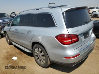 2018 Mercedes-Benz GLS 450 with VIN 4JGDF6EE1JB131723, listed as a Copart auction lot 66036174 with 80,707 mi miles and Clean Title. Bid and sale history available at DreamBid. Image 2.