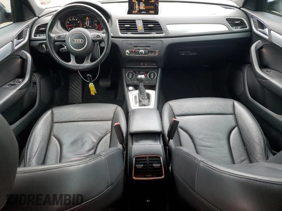 2018 Audi Q3 Premium with VIN WA1BCCFS5JR002456, listed as a Copart auction lot 54186015 with 213,226 mi miles and Clean Title. Bid and sale history available at carsss.com. Image 8.